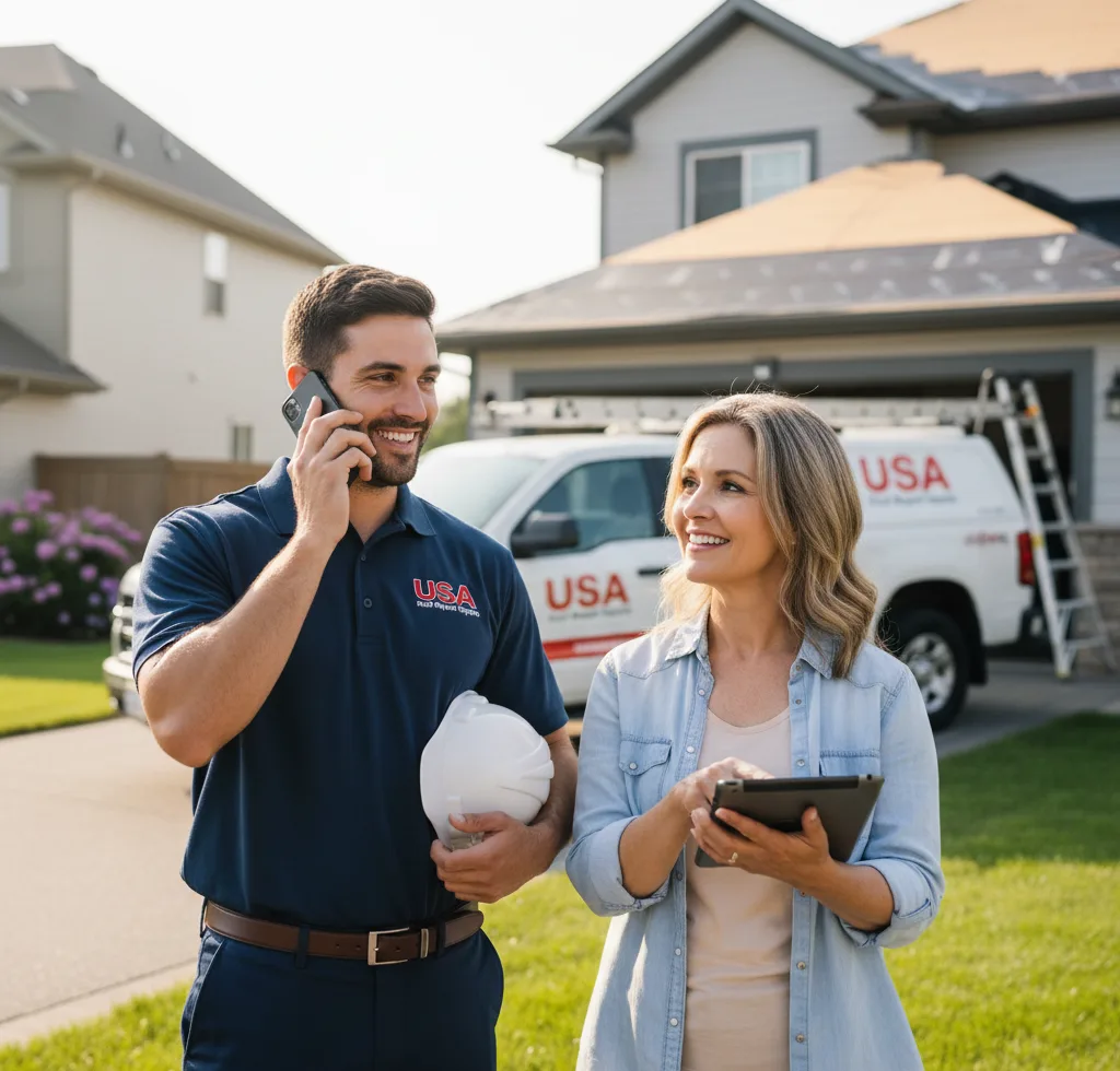 USA Roof Repair Experts customer support in Sodus